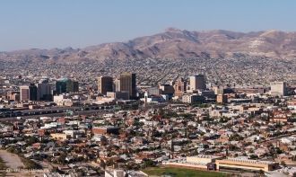 Панорама города Эль-Пасо.