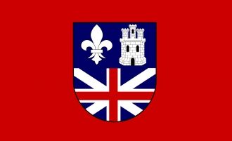 Флаг города Батон-Руж.