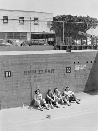 Старая фотография Бербанка и его жителей