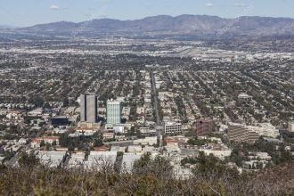 Бербанк с высоты.