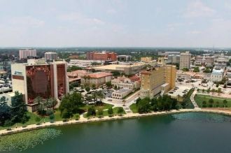 Лейкленд с высоты птичьего полета.