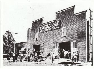 Город Бомонт в прошлые времена.