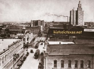 Город Бомонт в прошлые времена.