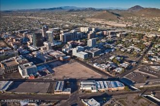 Тусон с высоты.