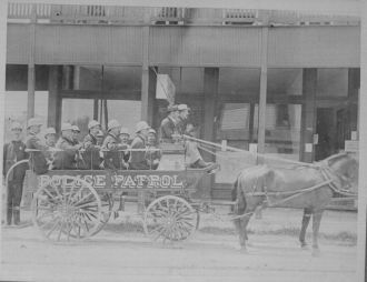 Патрульный экипаж , Тампа, США. 1900 гг.