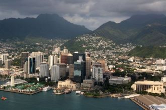 Гонолулу с высоты