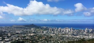 Гонолулу с высоты