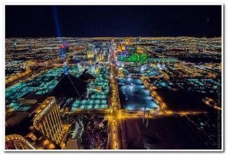 Ночной Лас-Вегас.