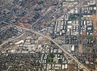 Риверсайд. Аэросьемка.