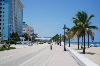 Улица в г. Форт-Лодердейл.