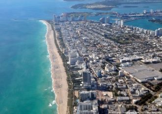 Форт-Лодердейл с высоты.