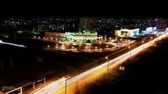 Ночной Уральск