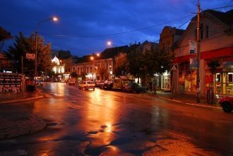 Ночные улицы Ягодины