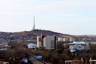 Вид на город Кокшетау