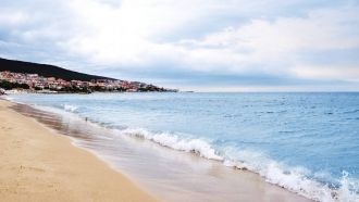 Пляж курортного города&nbsp;Свети-Влас