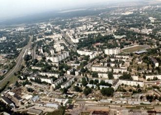 Фотографии города Шостка с воздуха.