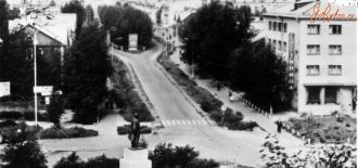 Новодвинск - площадь Ленина. Старое фото