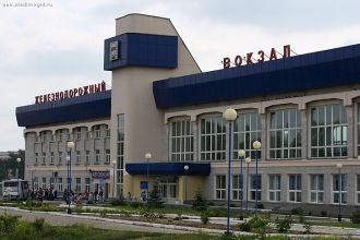 Железнодорожный вокзал города Ковро
