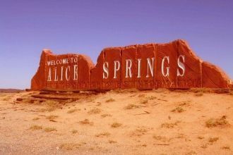Алис-Спрингс, Австралия.