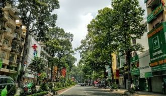 Улица Duong Vuong.