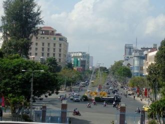 Улица в Кантхо.