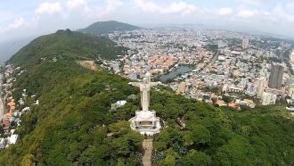 Статуя Христа в Вунгтау, Вьетнам.