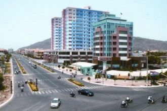 Улица в Вунгтау, Вьетнам.