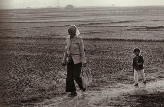 Старое фото местных жителей Пучхона.