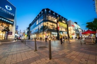 Ночной Чхонджу.