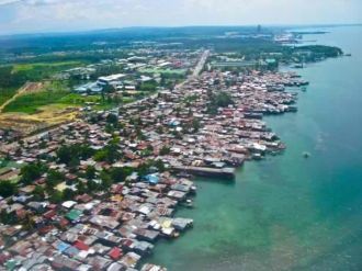 Давао с высоты.