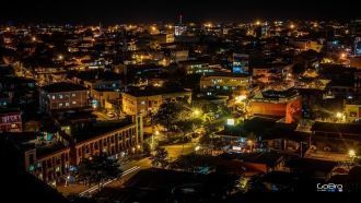 Давао ночью.