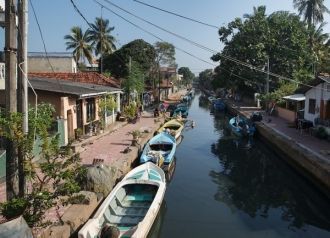Вид с высоты на Негомбо