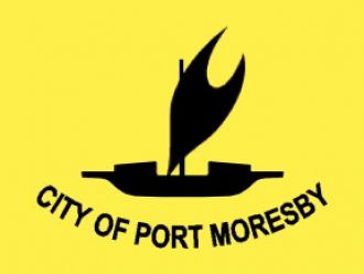 Флаг Порта-Морсби.