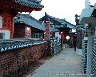 Двор в Чонджу.