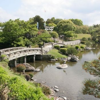 Мост долголетия. Кумамото, Япония.