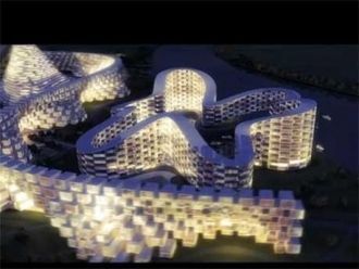 Асан ночью.