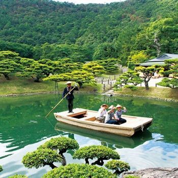 Сад Ритсурина, Такамацу.