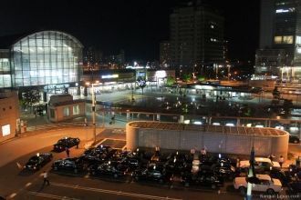 Ночная жизнь в городе Катамацу.