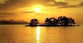 Закат в Калутаре.