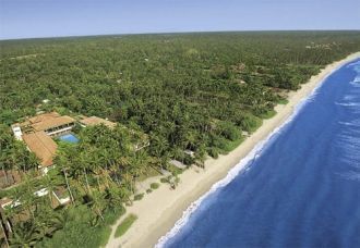 Город Калутара с высоты.