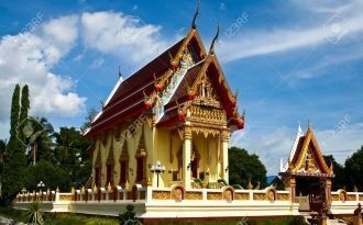 Буддистский храм.