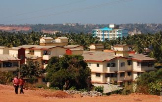 Васко Да Гама с высоты.