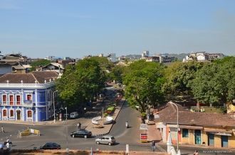 Панаджи с высоты.