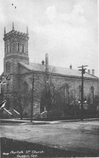 Старый город Гуэлф на фото.