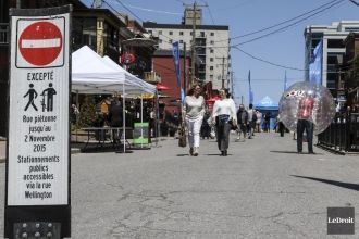 Пешеходная улица города