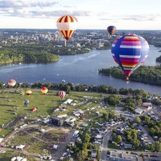 Гатино, съемка с воздуха
