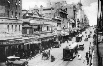 Улицы Брисбена, 1928. 