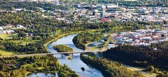 Панорама города  Ред-Дир.