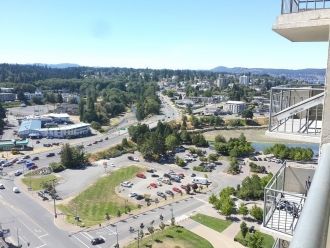 Нанаймо с высоты птичьего полета.