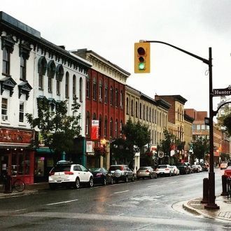 Улица в г. Питерборо.